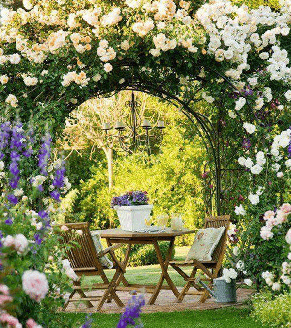 How To Create A Small Romantic Garden