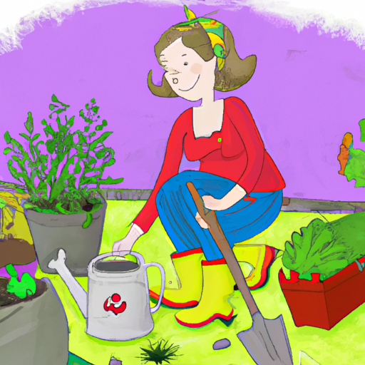 Gardening in a Woman's Garden: Exploring the Beauty of Nature