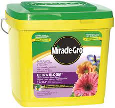 What month do you use Miracle-Gro?